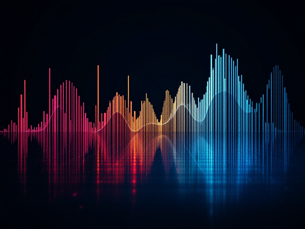 Ondas de sonido desvaneciéndose