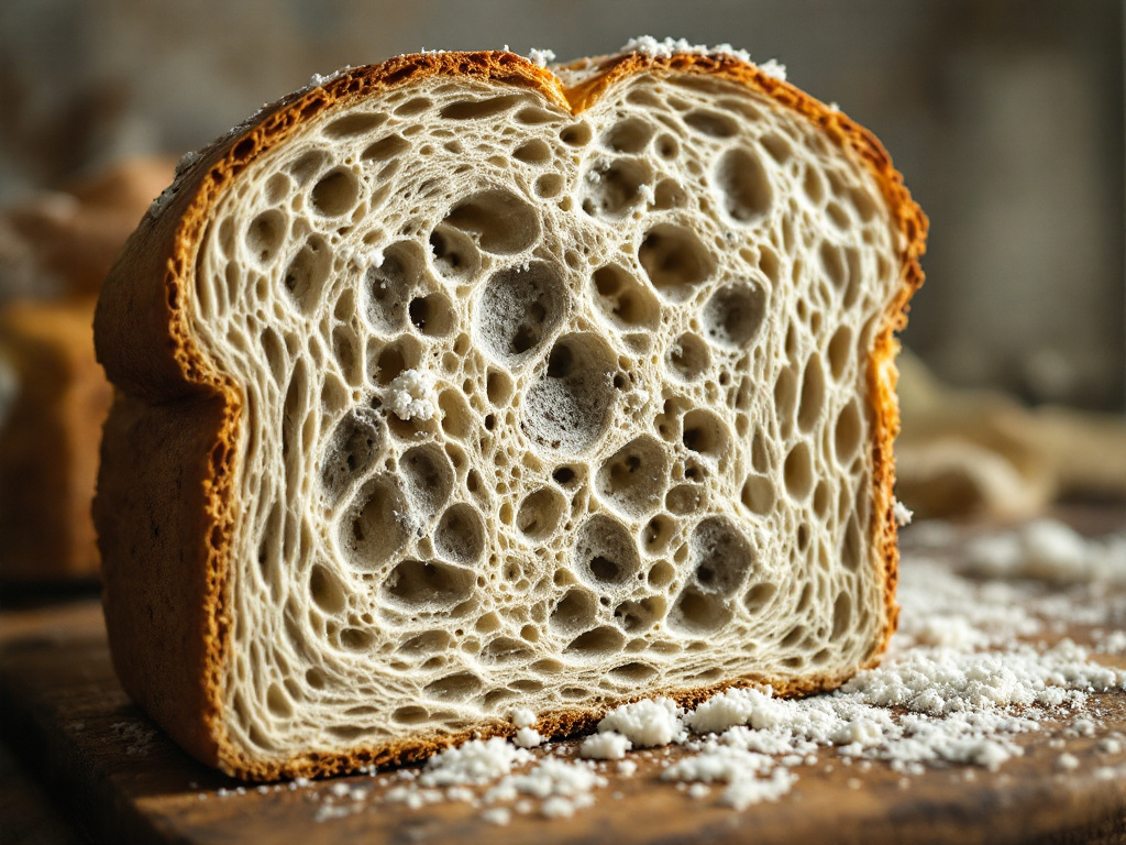 Pan con moho visible