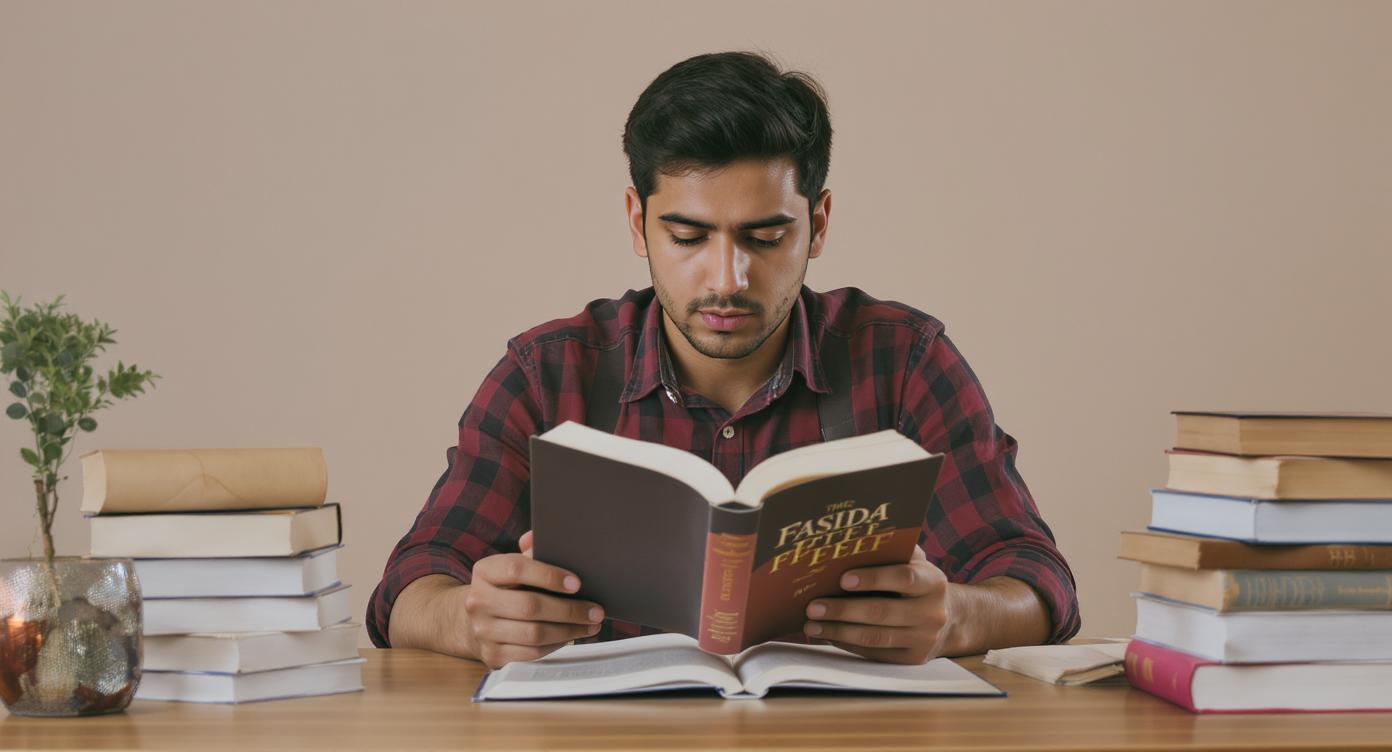 Estudiante decidiendo entre estudiar y salir