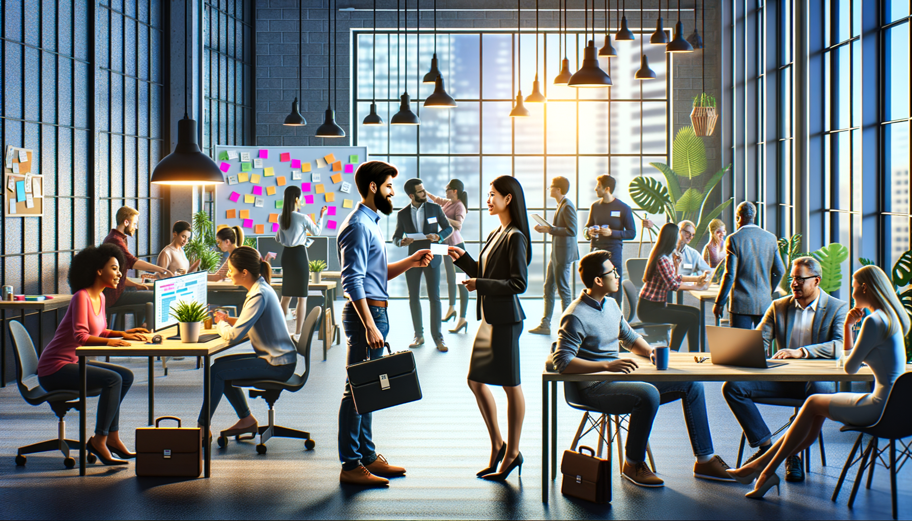 Coworking space help offer