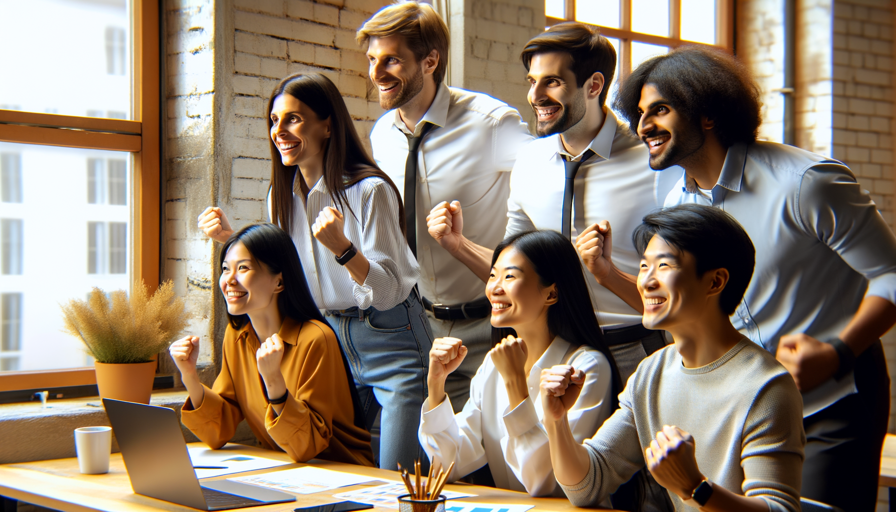 Equipo de trabajo motivado
