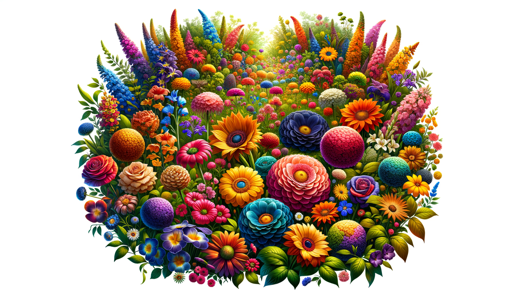 Flores floreciendo en un jardín